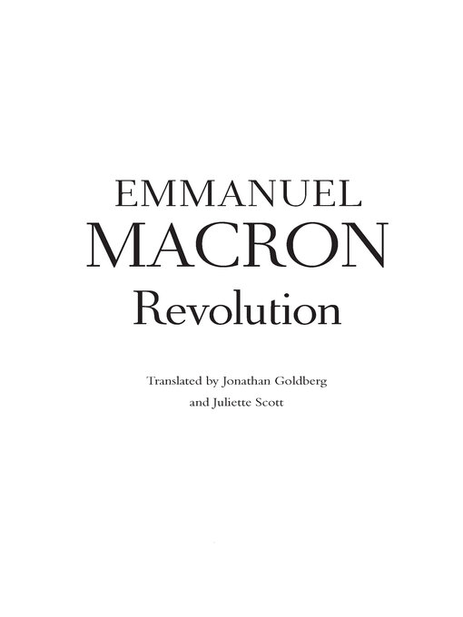 Title details for Revolution by Emmanuel Macron - Available